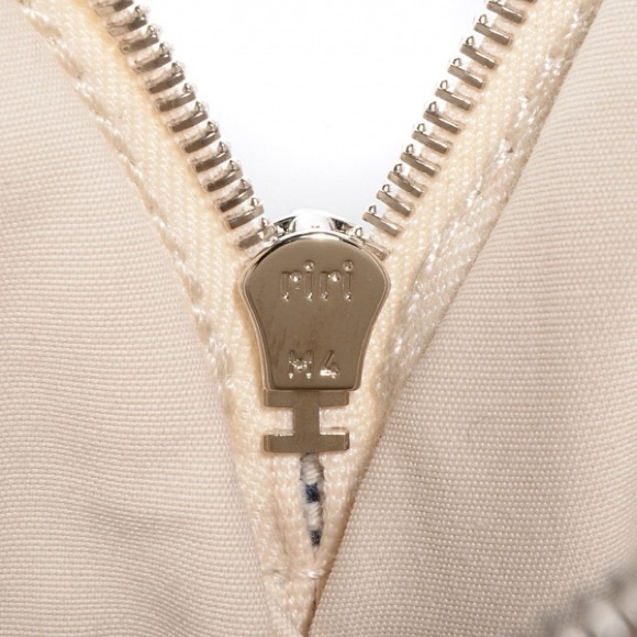 Hermes Rare Collectors Canvas Bolide Samarcande Toiletry Case MM Indigo Bleu - Picture 15 of 17